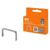 Скобы закаленные TDM 10 мм, тип 140, 1000 шт, серия Алмаз