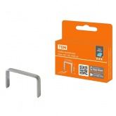 Скобы закаленные TDM 8 мм, тип 140, 1000 шт, серия Алмаз