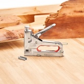 Степлер строительный Rexant металлический для трех видов скоб тип 140, 36, 300