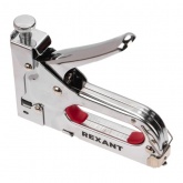 Степлер строительный Rexant металлический для трех видов скоб тип 140, 36, 300