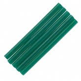 Клеевые стержни Rexant 7,4мм 100мм зеленые (упак. 6шт.)