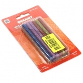 Клеевые стержни Rexant 7,4мм 100мм цветные с блестками (упак. 12шт.)