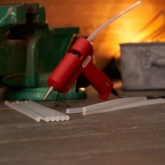 Клеевые стержни Rexant 7,4мм 200мм прозрачные (упак. 10шт.)