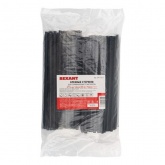 Клеевые стержни Rexant 7,4мм 200мм черные (упак. 1кг)