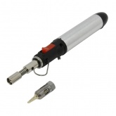 Паяльник-горелка газовый Rexant 15мл с регулировкой пламени (2 насадки, блистер)