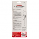 Паяльник-горелка с пьезоподжигом газовый Rexant 17мл (2 насадки, блистер)