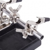 Держатель Rexant Третья рука с лупой х3, D90 мм