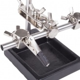 Держатель Rexant Третья рука с лупой х3, D90 мм