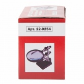 Держатель Rexant Третья рука с лупой х3, D90 мм