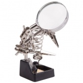 Держатель Rexant Третья рука с лупой х2.5