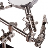 Держатель Rexant Третья рука с лупой х2.5