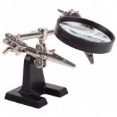 Держатель Rexant Третья рука с лупой х2.5