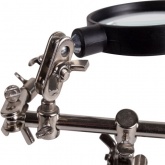 Держатель Rexant Третья рука с лупой х2.5