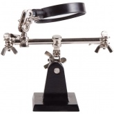 Держатель Rexant Третья рука с лупой х2.5