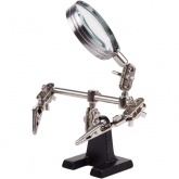 Держатель Rexant Третья рука с лупой х3