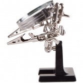 Держатель Rexant Третья рука с лупой х3