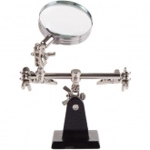 Держатель Rexant Третья рука с лупой х3