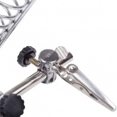 Держатель Rexant Третья рука с лупой х2.5, подставка под паяльник, LED подсветка