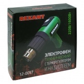 Электрофен промышленный Rexant 230В/1800Вт с терморегулятором и ЖК дисплеем Master