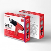 Электрофен промышленный Rexant 230В/1800Вт с терморегулятором и ЖК дисплеем Master