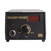 Паяльная станция с цифровым дисплеем Rexant 220В 40Вт 200-480°С (паяльник) R936D