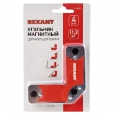Магнитный угольник-держатель Rexant для сварки на 4 угла усилие 11,3кг