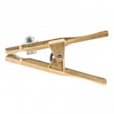 Сварочный зажим Крокодил для массы 200А 140мм (латунь)