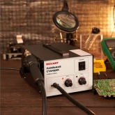 Паяльная станция термовоздушная Rexant 220В 580Вт 100-450°С (термофен) R850A