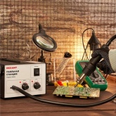 Паяльная станция термовоздушная Rexant 220В 580Вт 100-450°С (термофен) R850A