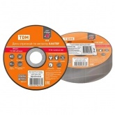 Диск отрезной по металлу TDM Рубин 115х1,2х22,2, тип 41, A46TBF