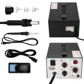 Паяльная станция Rexant 220В 40/580Вт 100-480°С (паяльник + фен) R852