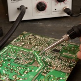 Паяльная станция Rexant 220В 40/580Вт 100-480°С (паяльник + фен) R852