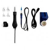 Паяльная станция с ЖК дисплеем Rexant 220В 60/690Вт 100-480°С (паяльник + фен) R887D