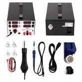 Паяльная станция Rexant 220В 40/690Вт 100-480°С (паяльник + фен + источн. питания) R5000