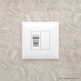 Светильник светодиодный Вартон Mercury LED Mall 1460х66х58мм опал 80W 3000K