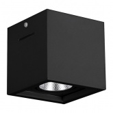 Накладной светодиодный светильник Feron AL522 7W 4000K 630Lm 35° черный, поворотный