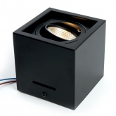 Накладной светодиодный светильник Feron AL522 7W 4000K 630Lm 35° черный, поворотный