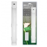 Светильник TDM LED400х37 линейный, 2,5 Вт, акк.Li-Pol 900 mAh, датчик движ. и освещ, USB,