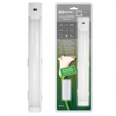 Светильник TDM LED280х37 линейный, 1,3 Вт, акк.Li-Pol 900 mAh, датчик движ. и освещ, USB,