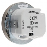 Светильник MUNA Сталь, теплый свет, в монтажную коробку, 230V