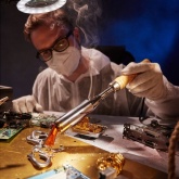 Паяльник Rexant ПД 200Вт деревянная ручка