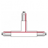 Т-образное соединение к шинопроводу Nordic алюминий XTS 37-1