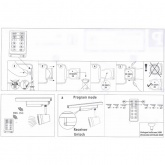 Пульт ДУ Paulmann для радио адаптера-диммера (On/Off/DIM) система шинопровода URail хром матовый