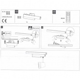Пульт ДУ Paulmann для радио адаптера-диммера (On/Off/DIM) система шинопровода URail хром матовый