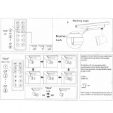 Пульт ДУ Paulmann для радио адаптера-диммера (On/Off/DIM) система шинопровода URail хром матовый
