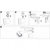Пульт ДУ Paulmann для радио адаптера-диммера (On/Off/DIM) система шинопровода URail хром матовый
