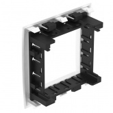 Рамка-суппорт 2 модуля для кабель-канала In-liner Front и In-liner Aero DKC Avanti белый