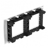 Рамка-суппорт 4 модуля для кабель-канала In-liner Front и In-liner Aero DKC Avanti белый