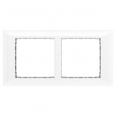 Рамка-суппорт 4 модуля для кабель-канала In-liner Front и In-liner Aero DKC Avanti белый