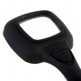 Лупа ручная Rexant квадратная 4х с подсветкой LED 6 шт.